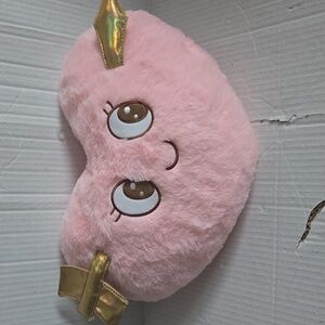 Valentines Day Pink Heart Plush with Cupids Arrow